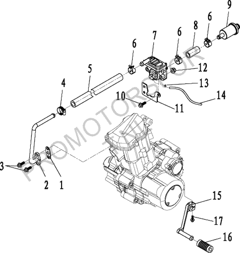 EGR klep JLA21b compleet